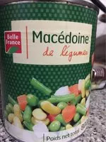 Mängden socker i 4X4 Macedoine Legume Bf,