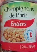Mängden socker i Champignons de Paris