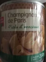 Mängden socker i Champignons de Paris - Pieds et morceaux