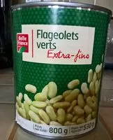 Mängden socker i Flageolets verts extra-fins
