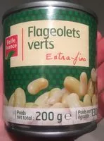 Mängden socker i Flageolets verts