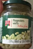 Mängden socker i Flageolets verts extra-fins