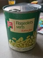 Mängden socker i Flageolets verts