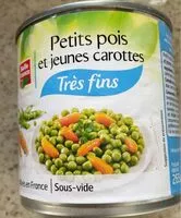 Mängden socker i Petits pois et jeunes carottes