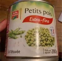 Mängden socker i Petits pois Extra fins