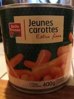 Mängden socker i Jeunes carottes extras fines