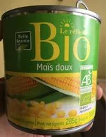 Mängden socker i Le réflexe Bio - Mais doux