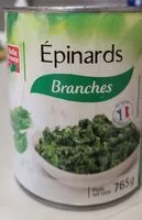 Mängden socker i Épinards branches