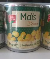 Mängden socker i Maïs doux