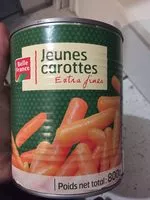 Mängden socker i Jeunes carottes Extra fine