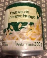 Mängden socker i Pousse de haricot mungo
