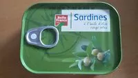 Mängden socker i Sardines a l'huile d'olive vierge extra
