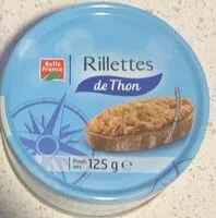 Mängden socker i Rillettes de thon