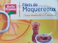 Mängden socker i Filets de Maquereaux Sauce moutarde à l'ancienne