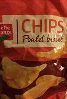 Mängden socker i Chips Poulet Braisé