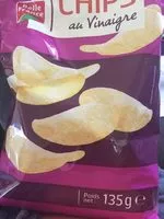 Mängden socker i Chips au vinaigre