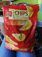 Mängden socker i Chips nature