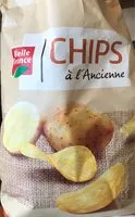 Mängden socker i Chips à l'ancienne