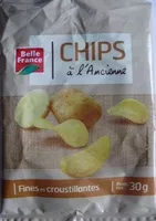 Mängden socker i Chips à l'Ancienne
