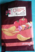 Mängden socker i Chips saveur barbecue