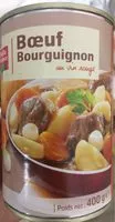 Mängden socker i Boeuf bourgignon au vin