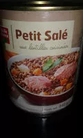 Mängden socker i Petit Salé aux lentilles cuisinées