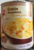Mängden socker i 4 / 4 Gratin Dauphinois B. F