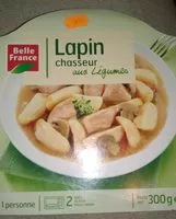Mängden socker i Lapin chasseur aux légumes