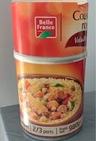 Mängden socker i Couscous royal volaille et boeuf