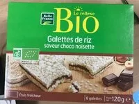 Mängden socker i Galettes de riz saveur choco noisette