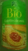 Mängden socker i Galettes de maïs