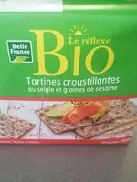 Mängden socker i Tartines croustillantes