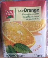 Mängden socker i Bk.6X20Cl.Jus Orange Bf,