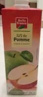 Mängden socker i Jus de pomme