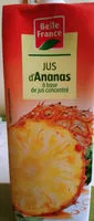 Mängden socker i Brique Jus Ananas Abc Belle France 1L