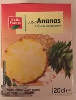 Mängden socker i Jus Ananas