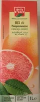 Mängden socker i Jus de Pamplemousse à base de jus concentré