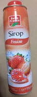 Mängden socker i Sirop fraise