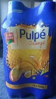Mängden socker i Pulpé Orange 4 x 50cl