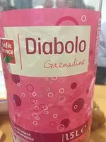 Mängden socker i Diabolo Grenadine