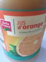 Mängden socker i Jus Orange Abc Pulpe Pet Lit.belle France