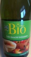 Mängden socker i Cidre bouché biologique