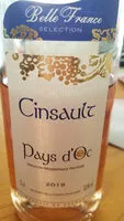 Mängden socker i cinsault pays d'oc
