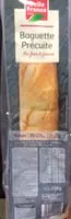 Mängden socker i Baguette precuite