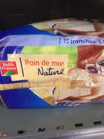 Mängden socker i Pain Mie Nature 280G Long Conservation Belle France