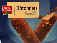 Mängden socker i Bâtonnets vanille
