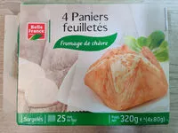 Mängden socker i Panier Au Chevre 4X80G.Bf,