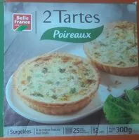 Mängden socker i 2 tartes poireaux