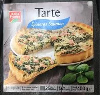 Mängden socker i Tarte Epinards Saumon