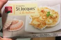 Mängden socker i Coq.St.Jacq.Bret.2X110.Bf,